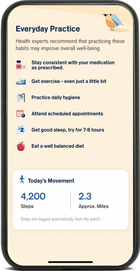 MYCITE® App: Activity view